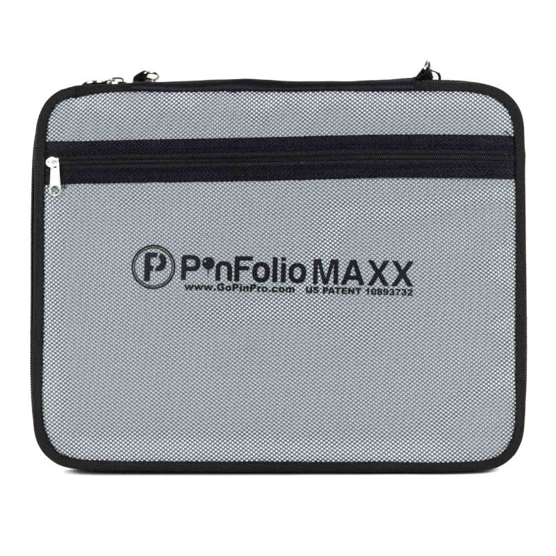 PinFolio® Maxx – Enhanced Enamel Pin Display & Storage Case | Holds Up to 120 Pins | Stick'N'Go® Technology - Pinfinity - Augmented Reality Collectible Pins