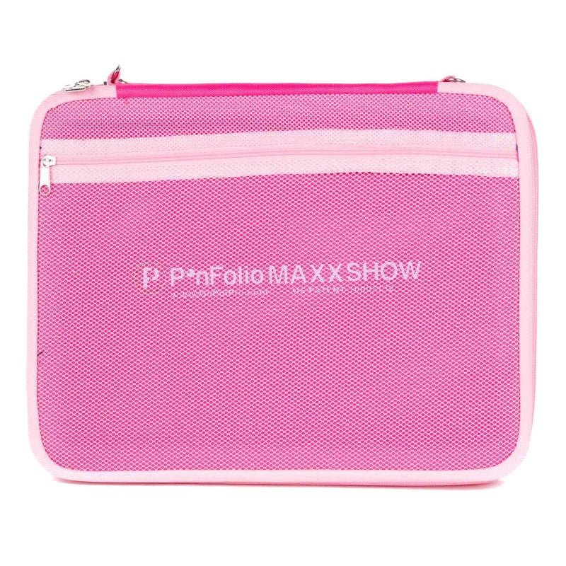 PinFolio® Maxx SHOW – Enamel Pin Display & Trading Case | 3 Stick'N'Go® Surfaces | Holds Up to 180 1" Pins - Pinfinity - Augmented Reality Collectible Pins