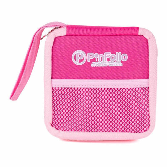PinFolio® Mini SHOW – Portable Pin Organizer & Display for Disney Pin Traders | Holds Up to 30 Pins - Pinfinity - Augmented Reality Collectible Pins