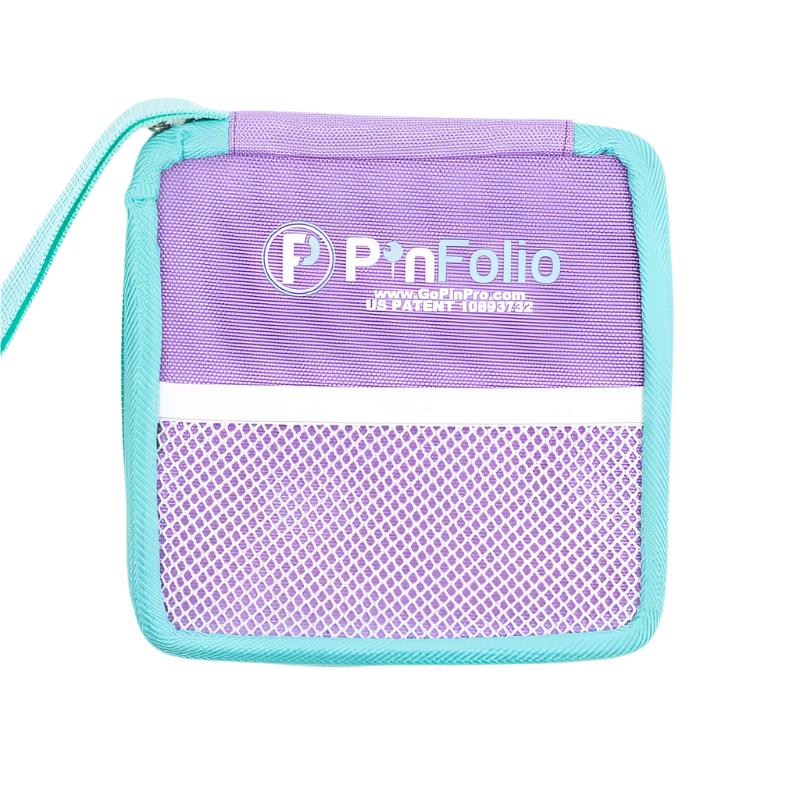 PinFolio® Mini SHOW – Portable Pin Organizer & Display for Disney Pin Traders | Holds Up to 30 Pins - Pinfinity - Augmented Reality Collectible Pins