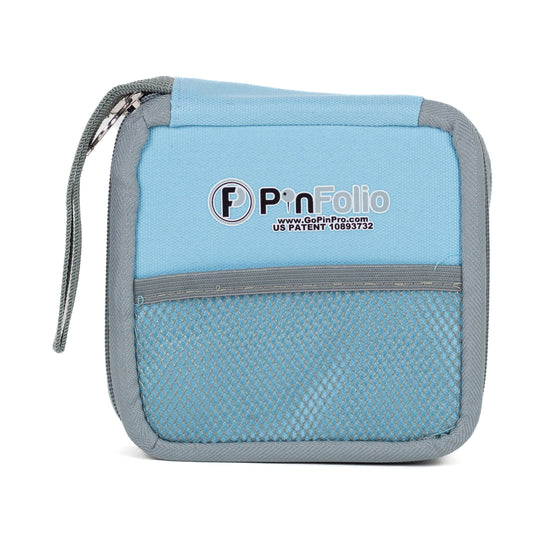 PinFolio® Mini SHOW – Portable Pin Organizer & Display for Disney Pin Traders | Holds Up to 30 Pins - Pinfinity - Augmented Reality Collectible Pins