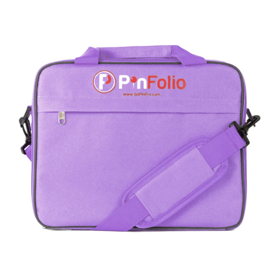 PinFolio® Pro – Premium Pin Trading & Storage Bag with Stick'N'Go® Technology | Holds Up to 1000 Pins - Pinfinity - Augmented Reality Collectible Pins