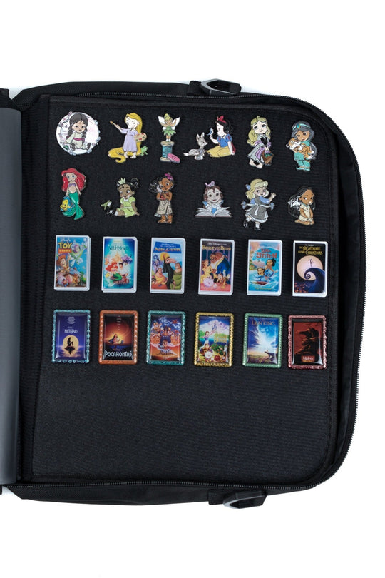 PinFolio® Pro – Premium Pin Trading & Storage Bag with Stick'N'Go® Technology | Holds Up to 1000 Pins - Pinfinity - Augmented Reality Collectible Pins