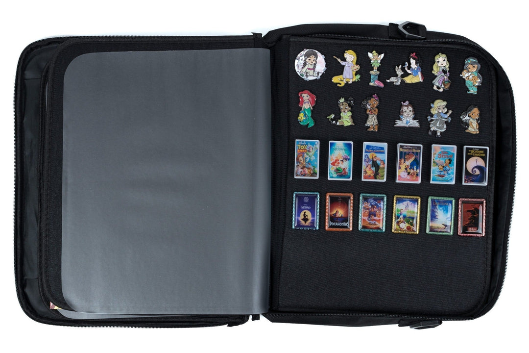 PinFolio® Pro – Premium Pin Trading & Storage Bag with Stick'N'Go® Technology | Holds Up to 1000 Pins - Pinfinity - Augmented Reality Collectible Pins