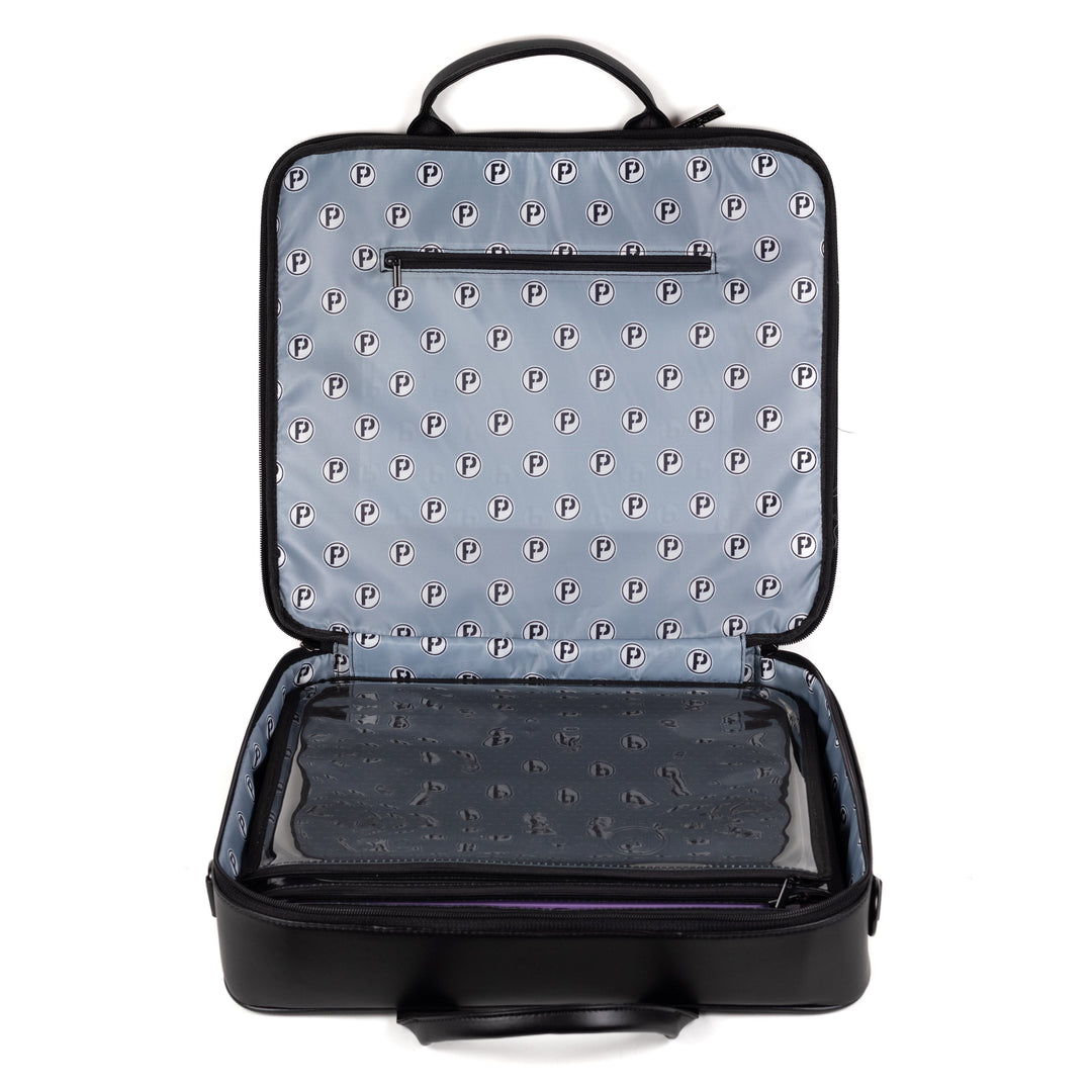 PinFolio® Regal Window – Luxury Pin Trading Bag with Stick'N'Go® Boards & Front Display | Holds Up to 734 Pins - Pinfinity - Augmented Reality Collectible Pins
