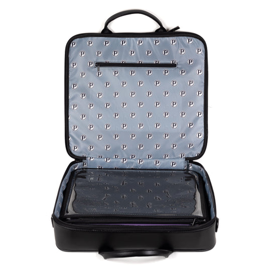 PinFolio® Regal Window – Luxury Pin Trading Bag with Stick'N'Go® Boards & Front Display | Holds Up to 734 Pins - Pinfinity - Augmented Reality Collectible Pins