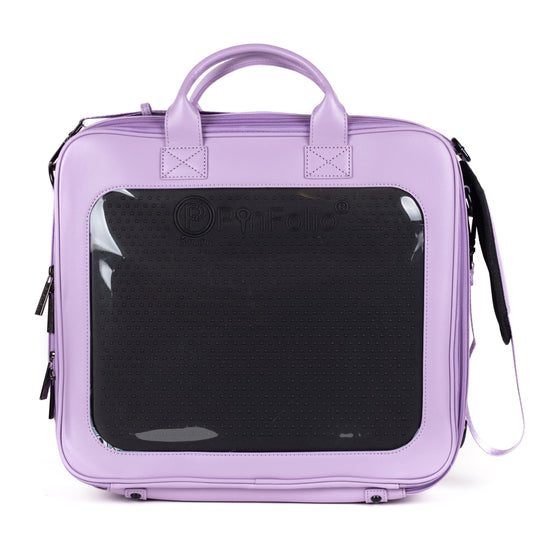 PinFolio® Regal Window – Luxury Pin Trading Bag with Stick'N'Go® Boards & Front Display | Holds Up to 734 Pins - Pinfinity - Augmented Reality Collectible Pins