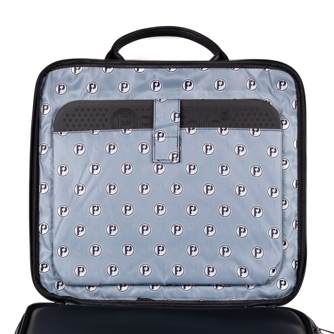 PinFolio® Regal Window – Luxury Pin Trading Bag with Stick'N'Go® Boards & Front Display | Holds Up to 734 Pins - Pinfinity - Augmented Reality Collectible Pins