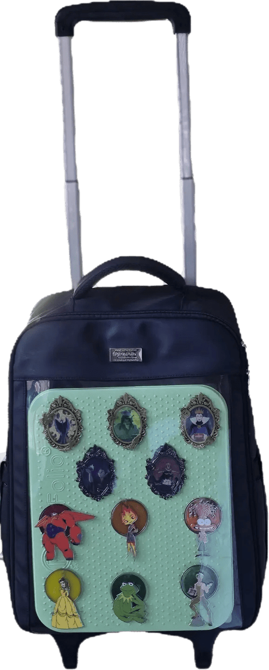 PinFolio® Roll - Rolling Backpack Storage - Pinfinity - Augmented Reality Collectible Pins