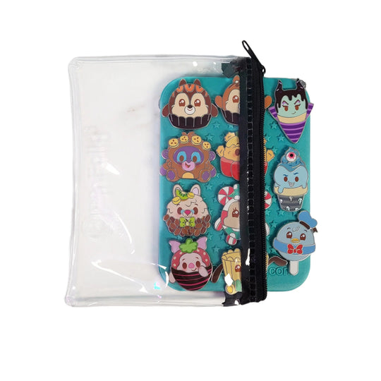 PinFolio® Safe'N'Go® Zippered Pouch for Mini Boards - Pack of 5 - Pinfinity - Augmented Reality Collectible Pins