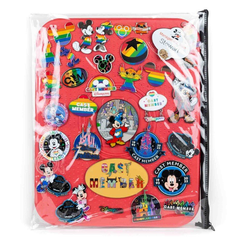 PinFolio® Safe'N'Go® Zippered Pouches for Front Boards Pack of 4– Protective Pin Storage Sleeves - Pinfinity - Augmented Reality Collectible Pins