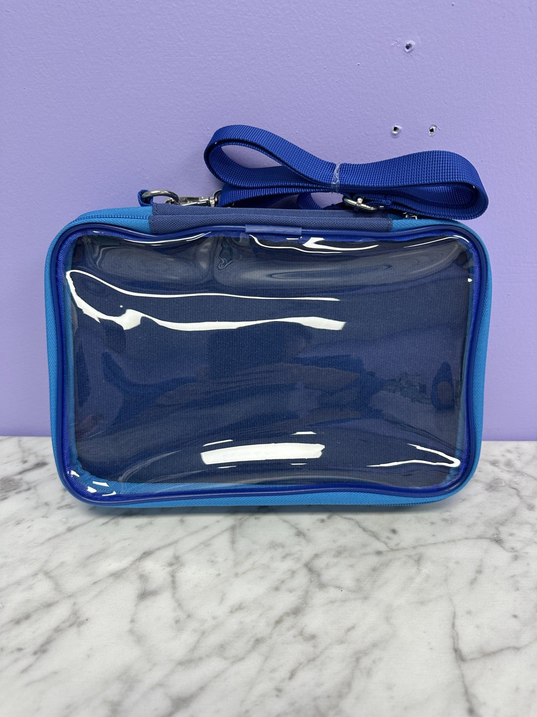 PinFolio® Show – Portable Enamel Pin Display and Storage Case with Stick'N'Go® Technology, Holds 100 Pins, Clear Front Window, Adjustable Strap - Pinfinity - Augmented Reality Collectible Pins