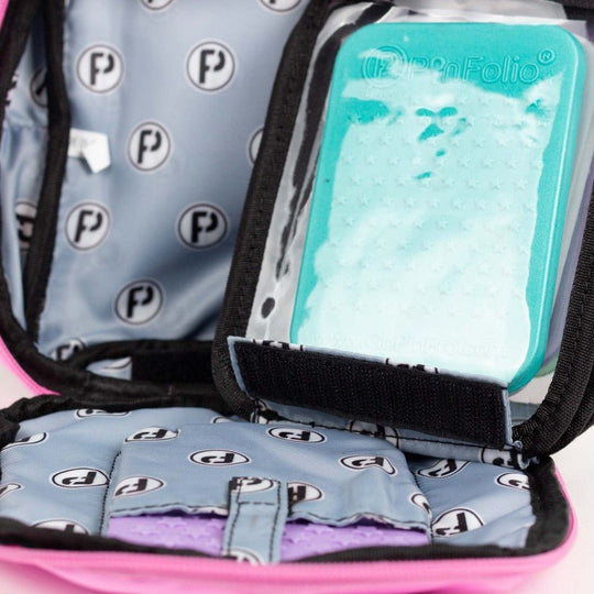 PinFolio® Sling Bag – Pin Trading & Display Bag with Transparent Window & Removable Pouches - Pinfinity - Augmented Reality Collectible Pins
