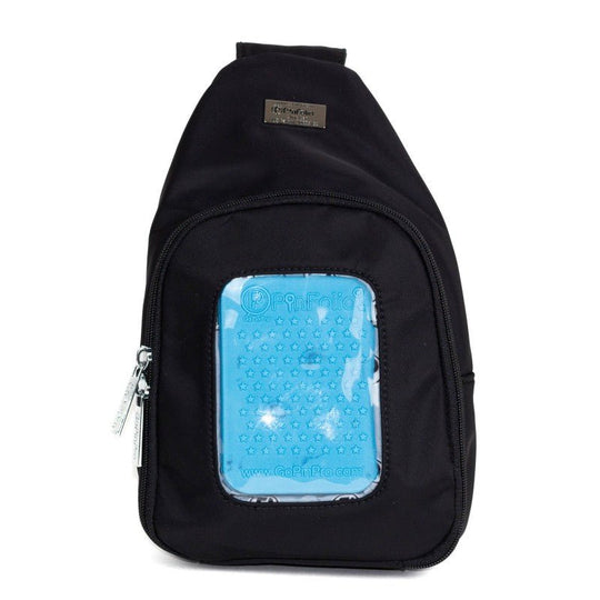 PinFolio® Sling Bag – Pin Trading & Display Bag with Transparent Window & Removable Pouches - Pinfinity - Augmented Reality Collectible Pins