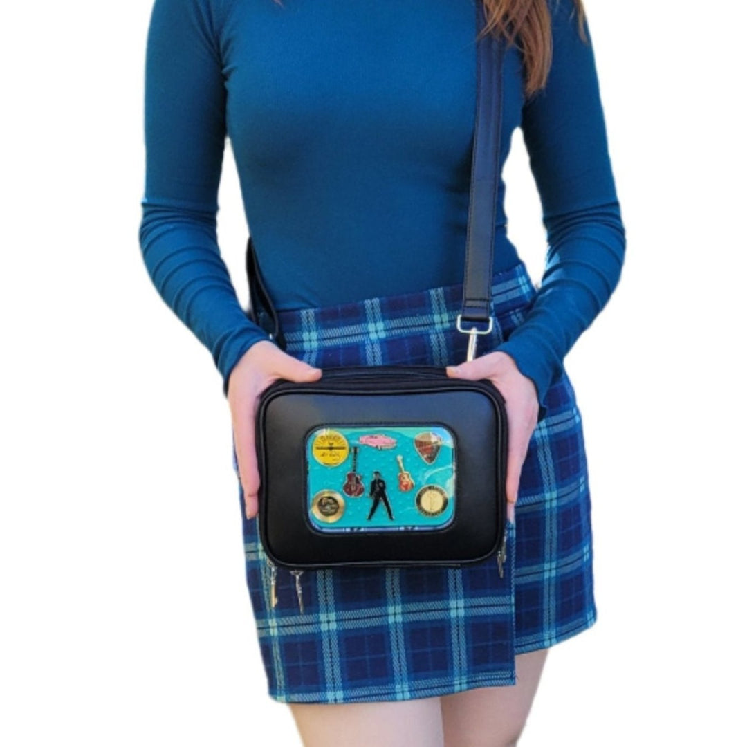 PinFolio® XO Pin Bag – Multi - Functional Pin Display & Storage with Safe'N'Go® Pouches | Holds Up to 5 Mini Boards - Pinfinity - Augmented Reality Collectible Pins