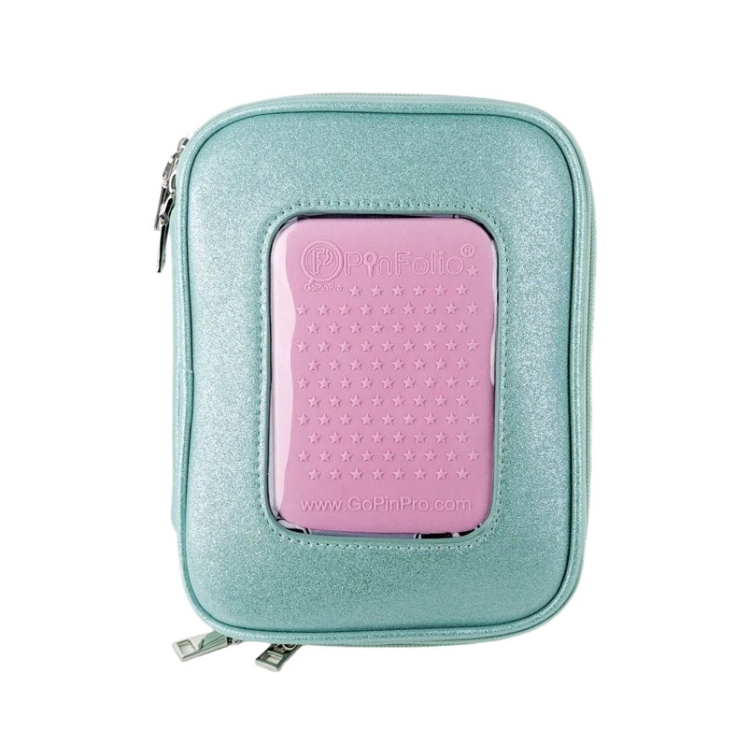 PinFolio® XO Pin Bag – Multi - Functional Pin Display & Storage with Safe'N'Go® Pouches | Holds Up to 5 Mini Boards - Pinfinity - Augmented Reality Collectible Pins