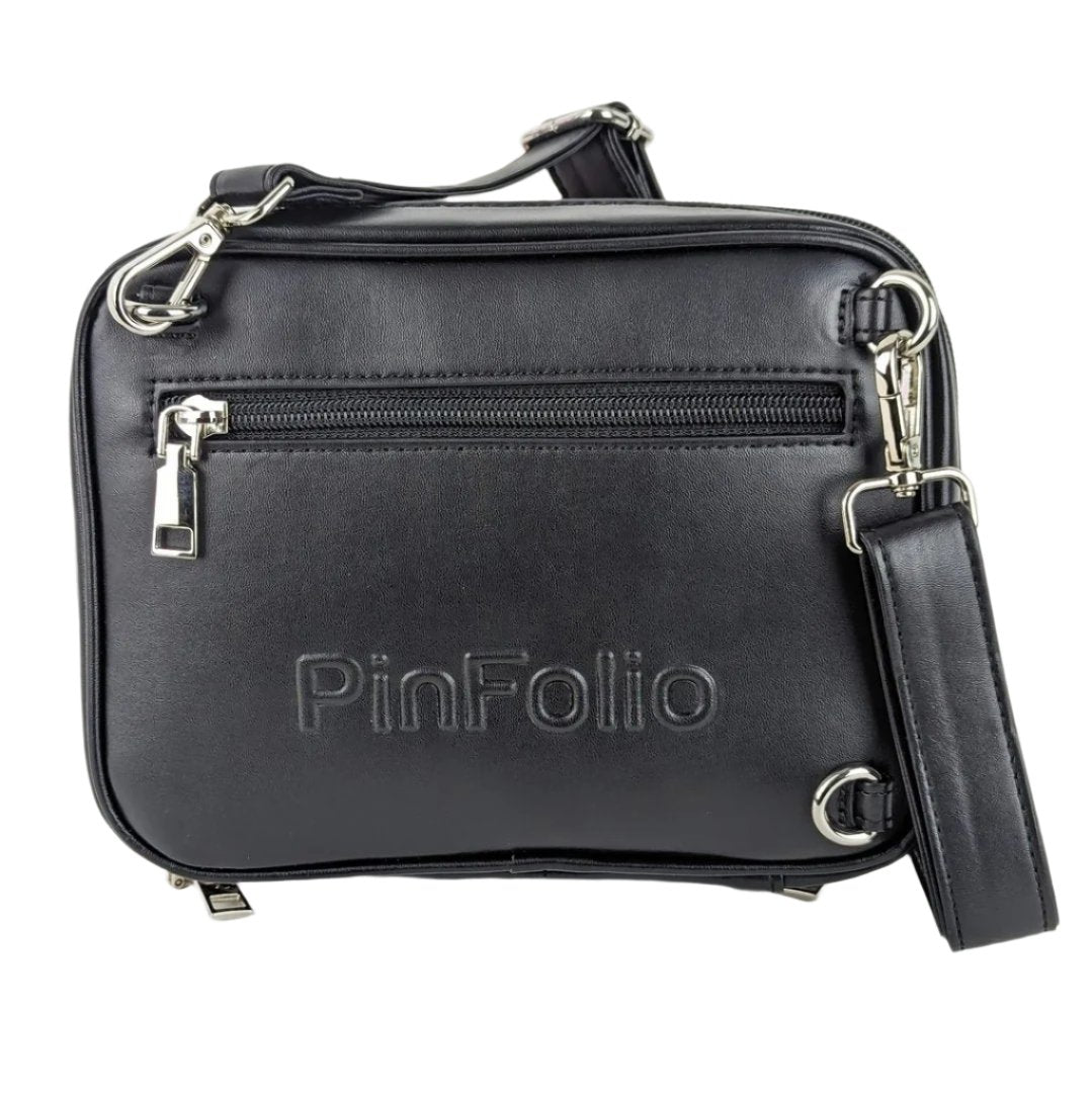 PinFolio® XO Pin Bag – Multi - Functional Pin Display & Storage with Safe'N'Go® Pouches | Holds Up to 5 Mini Boards - Pinfinity - Augmented Reality Collectible Pins