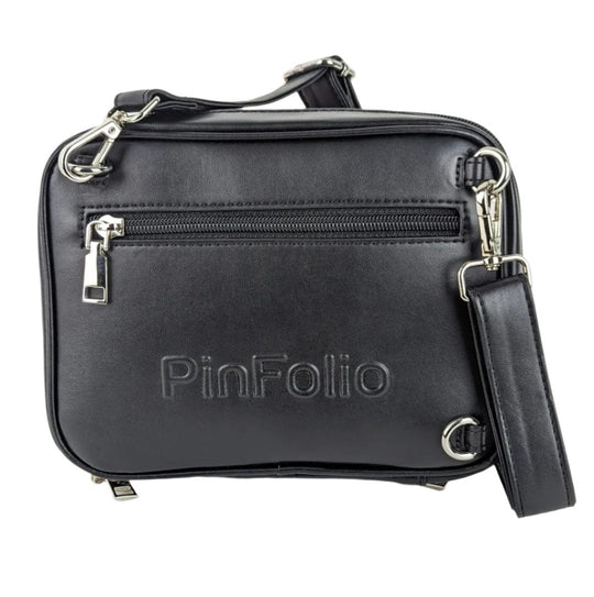 PinFolio® XO Pin Bag – Multi - Functional Pin Display & Storage with Safe'N'Go® Pouches | Holds Up to 5 Mini Boards - Pinfinity - Augmented Reality Collectible Pins
