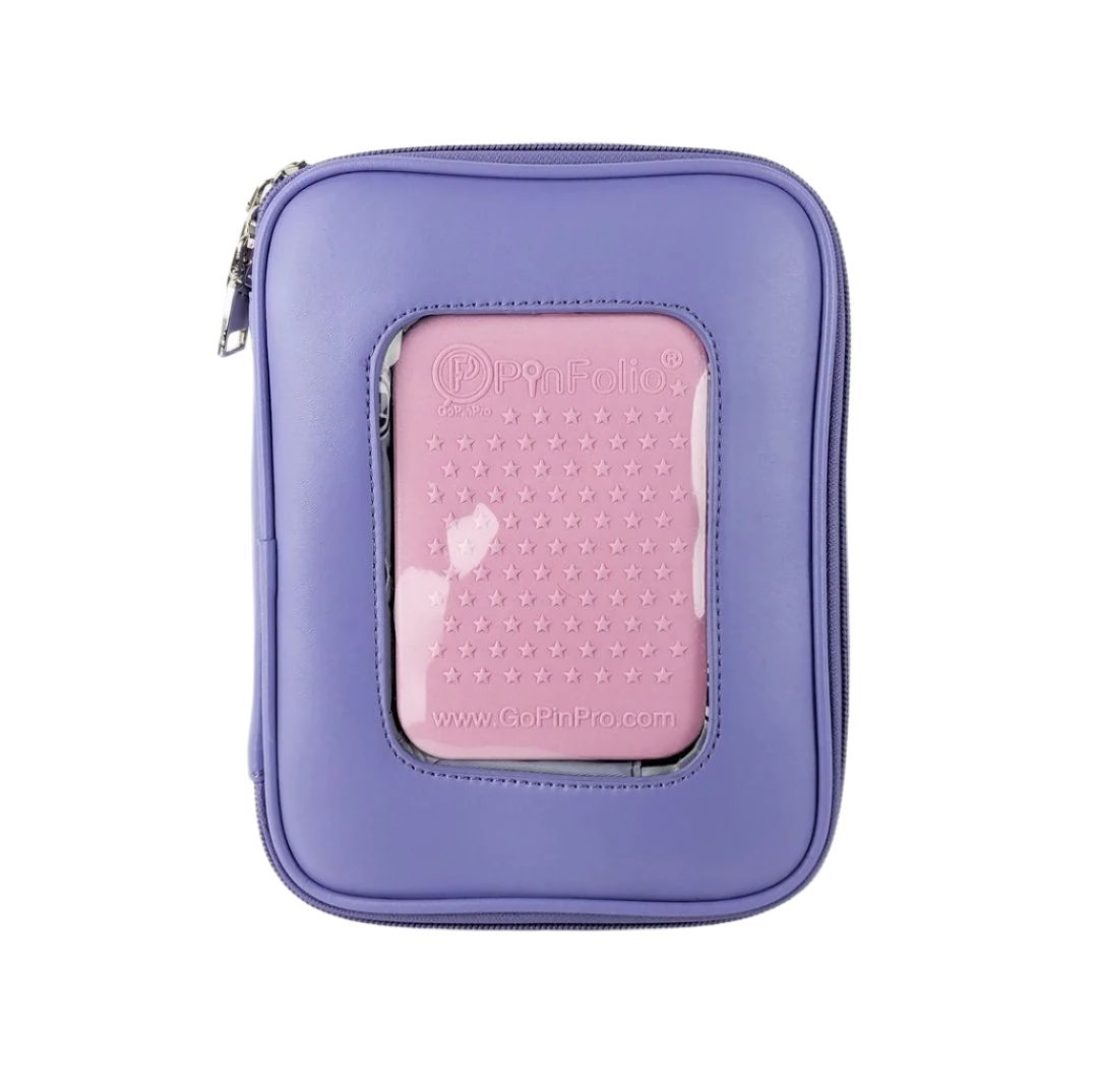 PinFolio® XO Pin Bag – Multi - Functional Pin Display & Storage with Safe'N'Go® Pouches | Holds Up to 5 Mini Boards - Pinfinity - Augmented Reality Collectible Pins