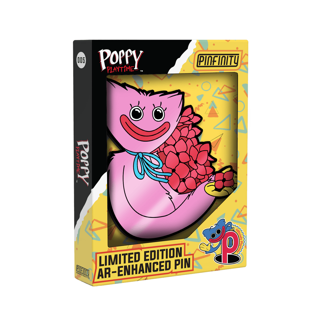 Poppy Playtime - Kissy Missy XL - Pinfinity - Augmented Reality Collectible Pins