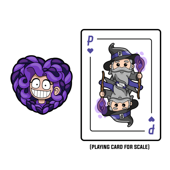 Poppy Playtime - Lily Lovebraids LE AR Pin - Pinfinity - Augmented Reality Collectible Pins