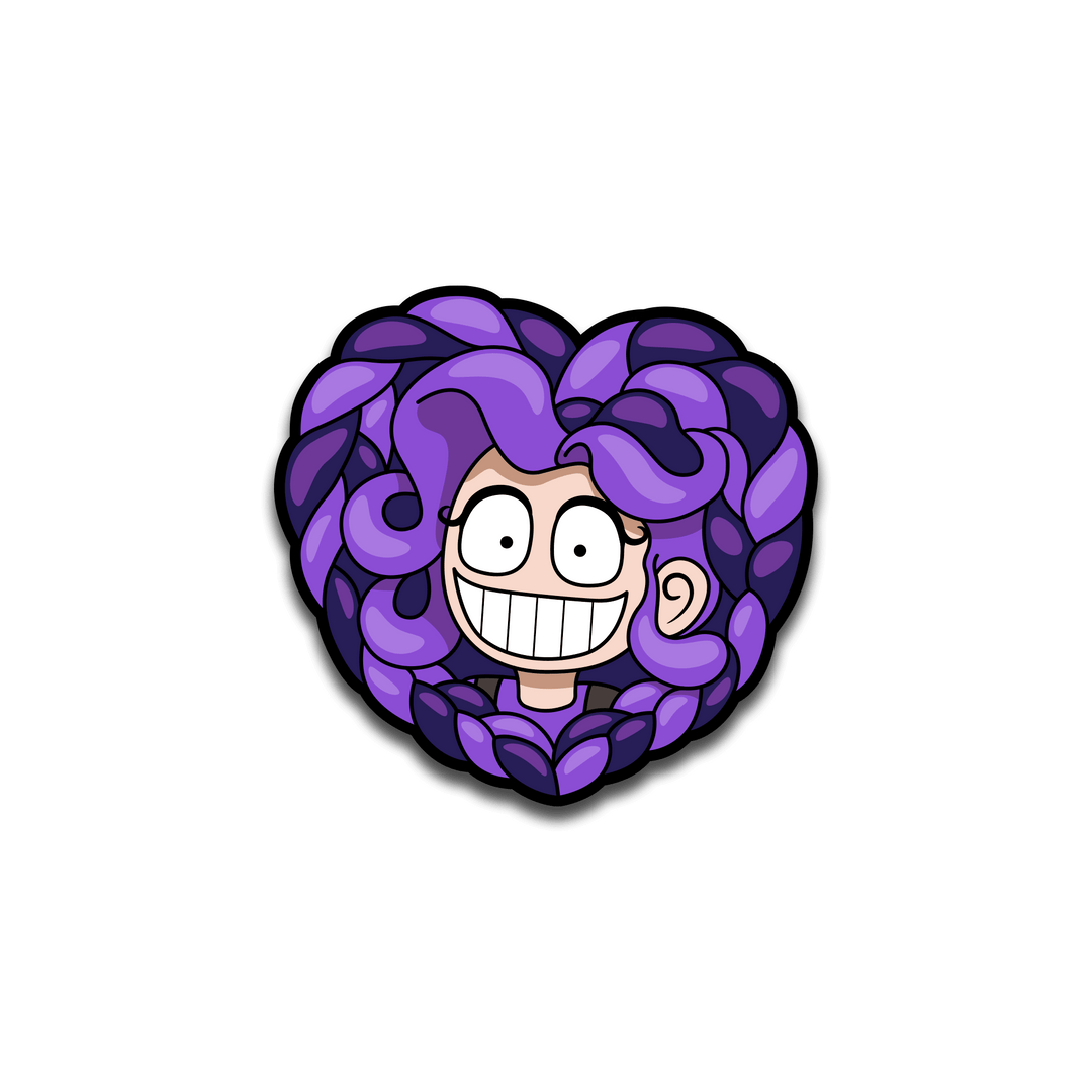 Poppy Playtime - Lily Lovebraids LE AR Pin - Pinfinity - Augmented Reality Collectible Pins
