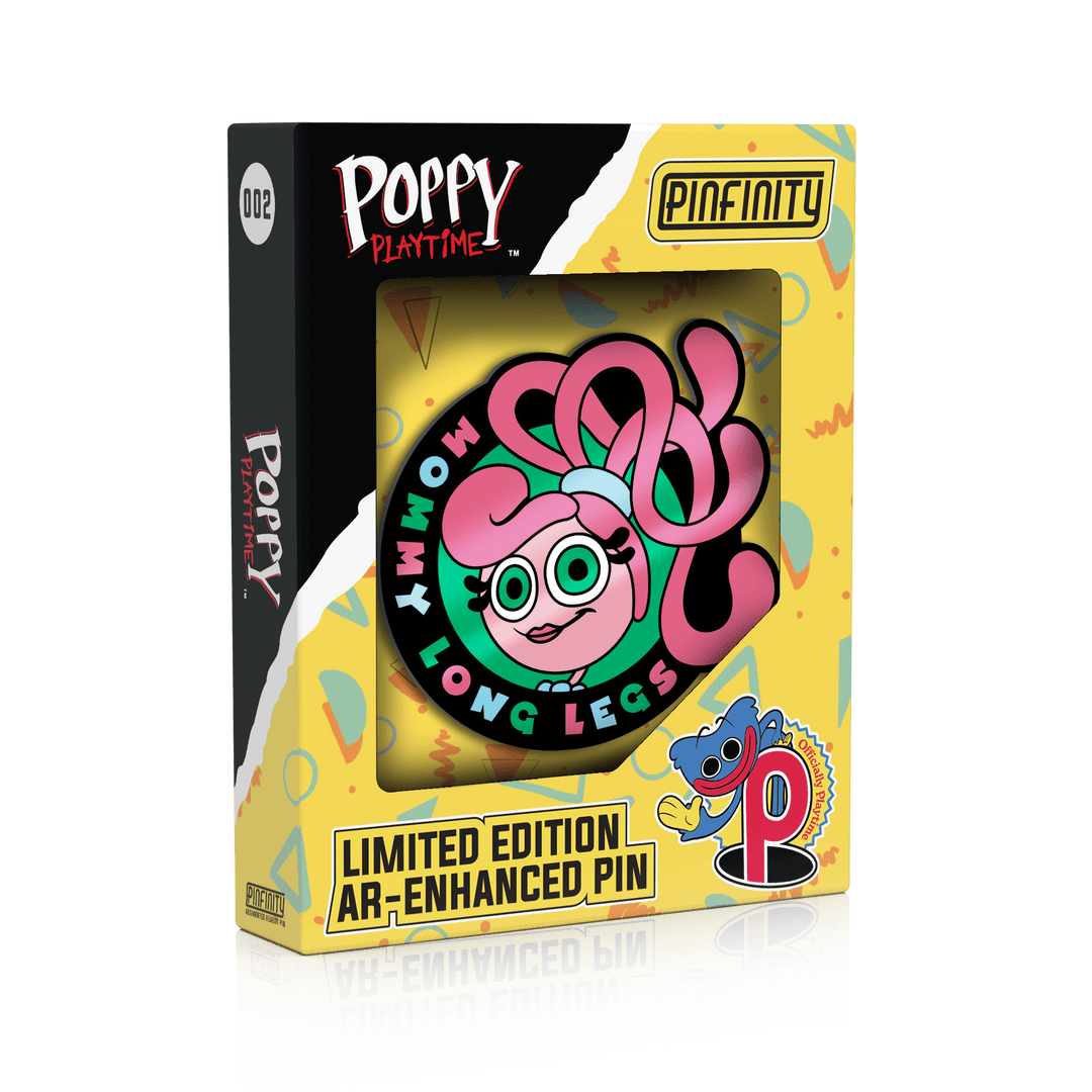 Poppy Playtime - Mommy Long Legs - Pinfinity - Augmented Reality Collectible Pins