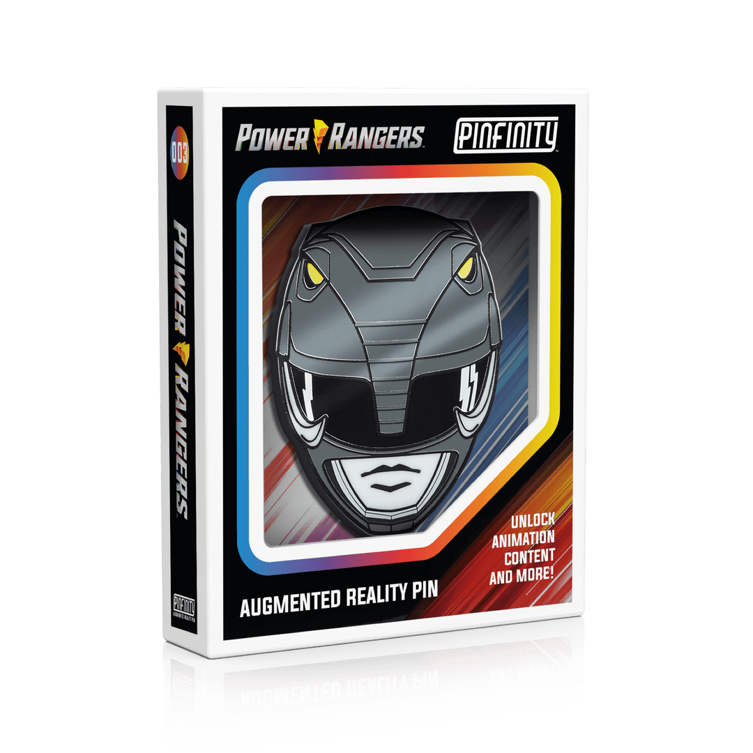 Power Rangers - Black Ranger - Pinfinity - Augmented Reality Collectible Pins