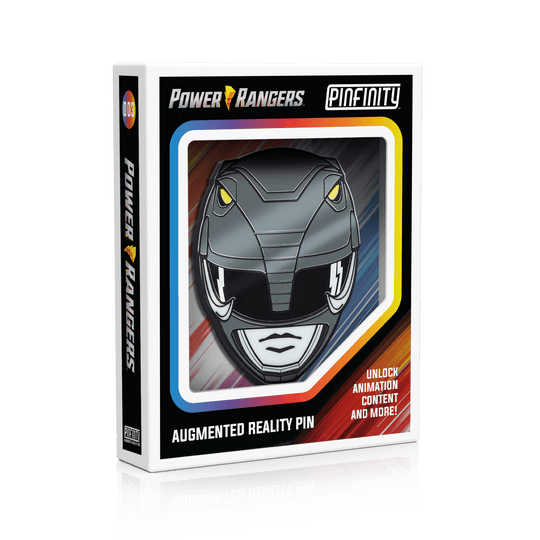 Power Rangers - Black Ranger - Pinfinity - Augmented Reality Collectible Pins