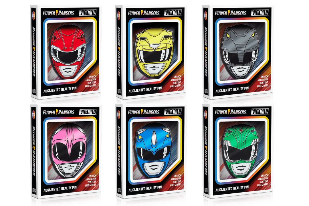 Power Rangers – Pinfinity - Augmented Reality Collectible Pins