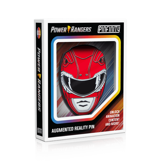 Power Rangers - Red Ranger - Pinfinity - Augmented Reality Collectible Pins