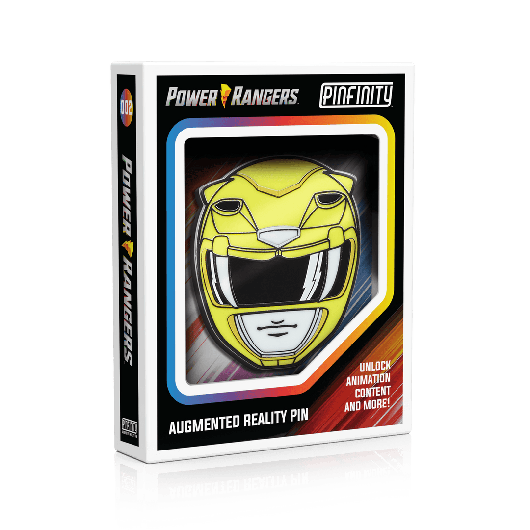 Power Rangers - Yellow Ranger - Pinfinity - Augmented Reality Collectible Pins