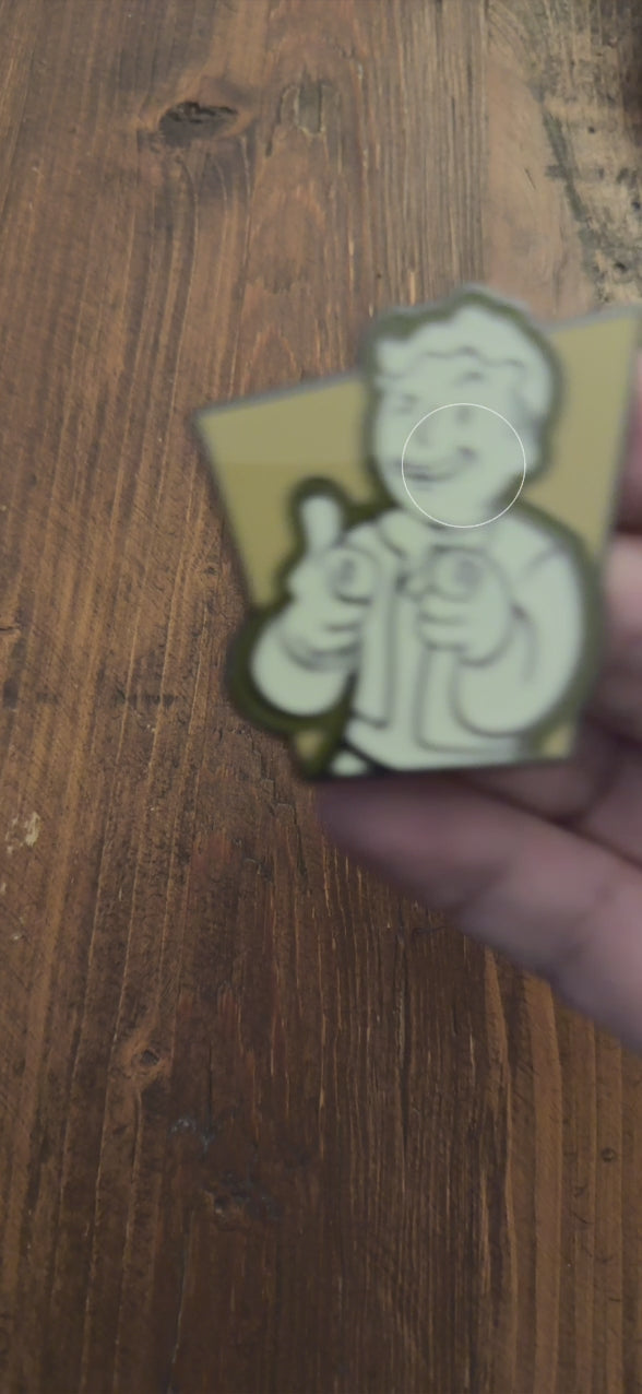 Fallout S.P.E.C.I.A.L. Charisma Stats AR Pin