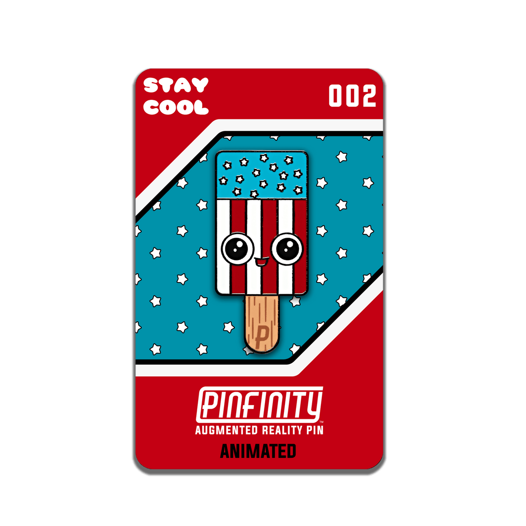 Summer Series - Patriotic Pop - Pinfinity - Augmented Reality Collectible Pins