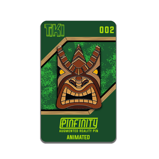 Tiki - Kane God of Creation - Pinfinity - Augmented Reality Collectible Pins