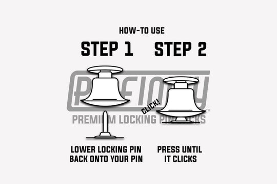 10x Gold Premium Locking Pin Backs - Pinfinity - Augmented Reality Collectible Pins