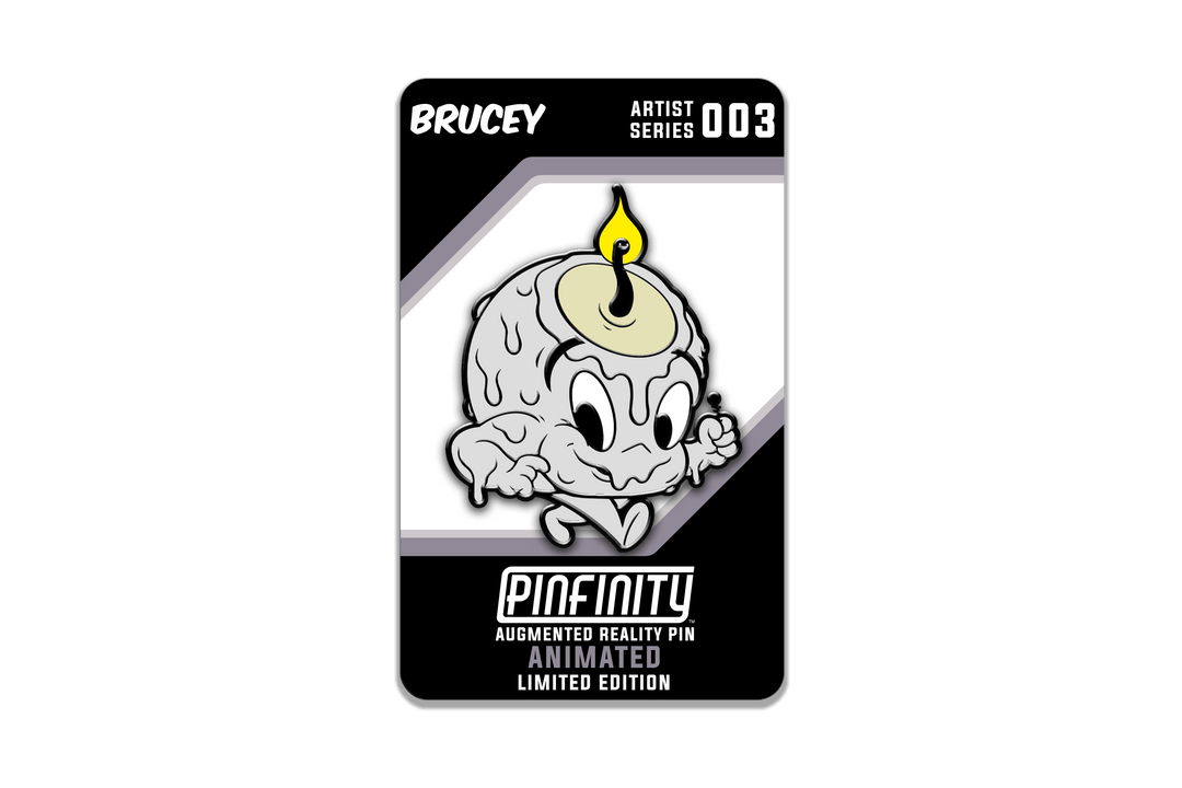 Brucey Parker - Burnie (Limited Edition) - Pinfinity - Augmented Reality Collectible Pins