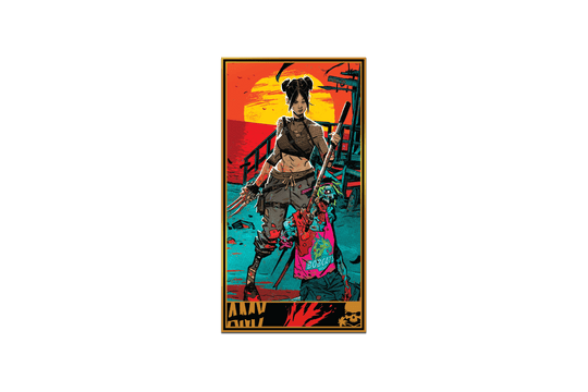 Dead Island 2 - Amy and Heavylifter Thug Pin Set - Pinfinity - Augmented Reality Collectible Pins