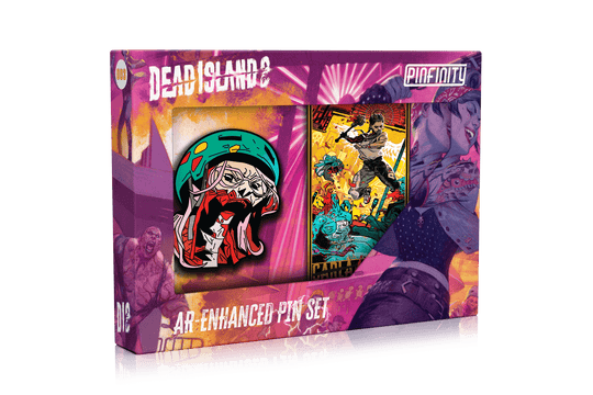 Dead Island 2 - Carla and The Roller Girl Pin Set - Pinfinity - Augmented Reality Collectible Pins