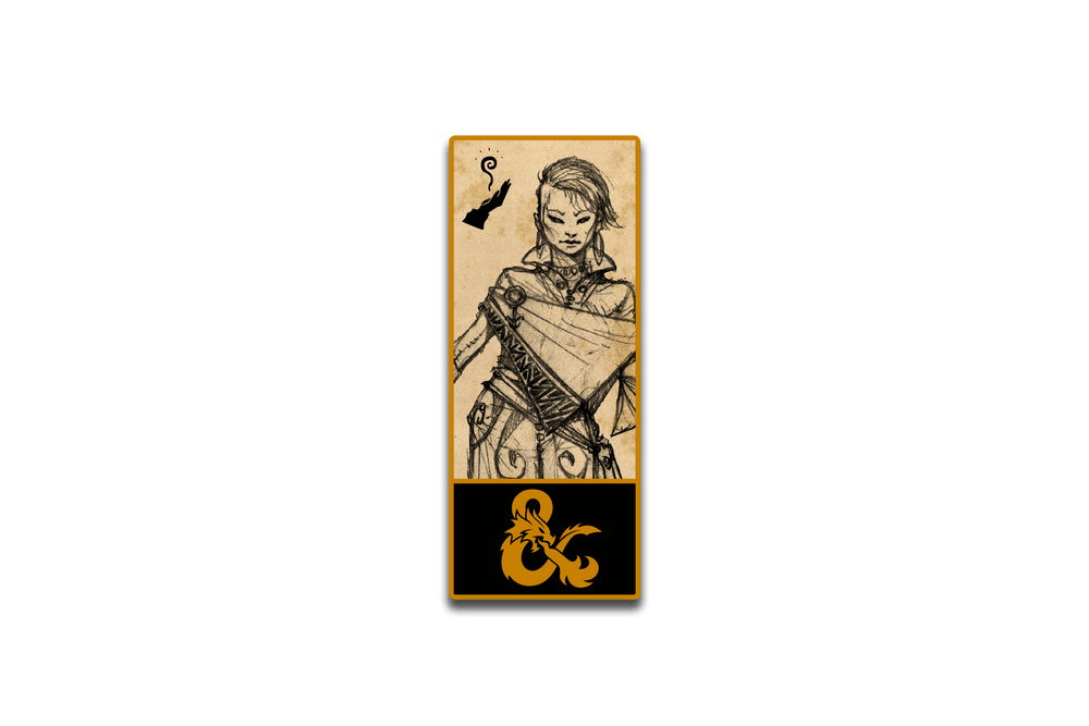 Dungeons & Dragons: Wizard Class Pin (DSI) - Pinfinity - Augmented Reality Collectible Pins