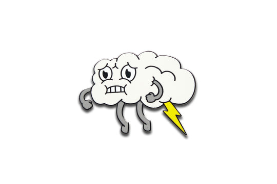 Fair Weather Friends - Cloudy (Lightning) - Pinfinity - Augmented Reality Collectible Pins