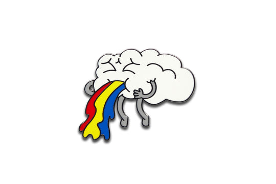Fair Weather Friends - Cloudy (Rainbow) - Pinfinity - Augmented Reality Collectible Pins