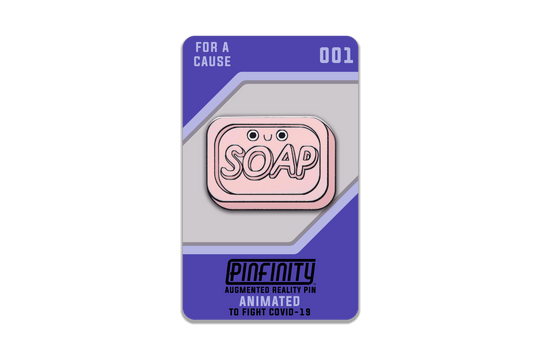 For A Cause - Leon Römer Soap - Pinfinity - Augmented Reality Collectible Pins