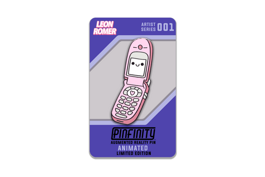 Leon Römer - Retro Phone (Limited Edition) - Pinfinity - Augmented Reality Collectible Pins