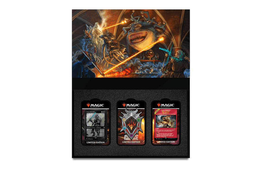 Magic Pinfinity+ Adventures in Forgotten Realms Pin Set - Pinfinity - Augmented Reality Collectible Pins