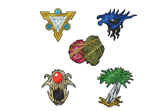 Magic the Gathering - Allied Signets Pin Set - Pinfinity - Augmented Reality Collectible Pins