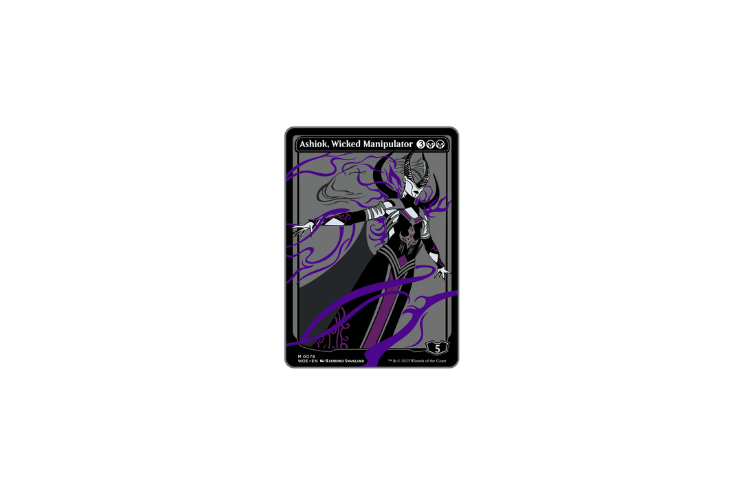 Magic: The Gathering - Ashiok, Wicked Manipulator AR Pin - Pinfinity - Augmented Reality Collectible Pins