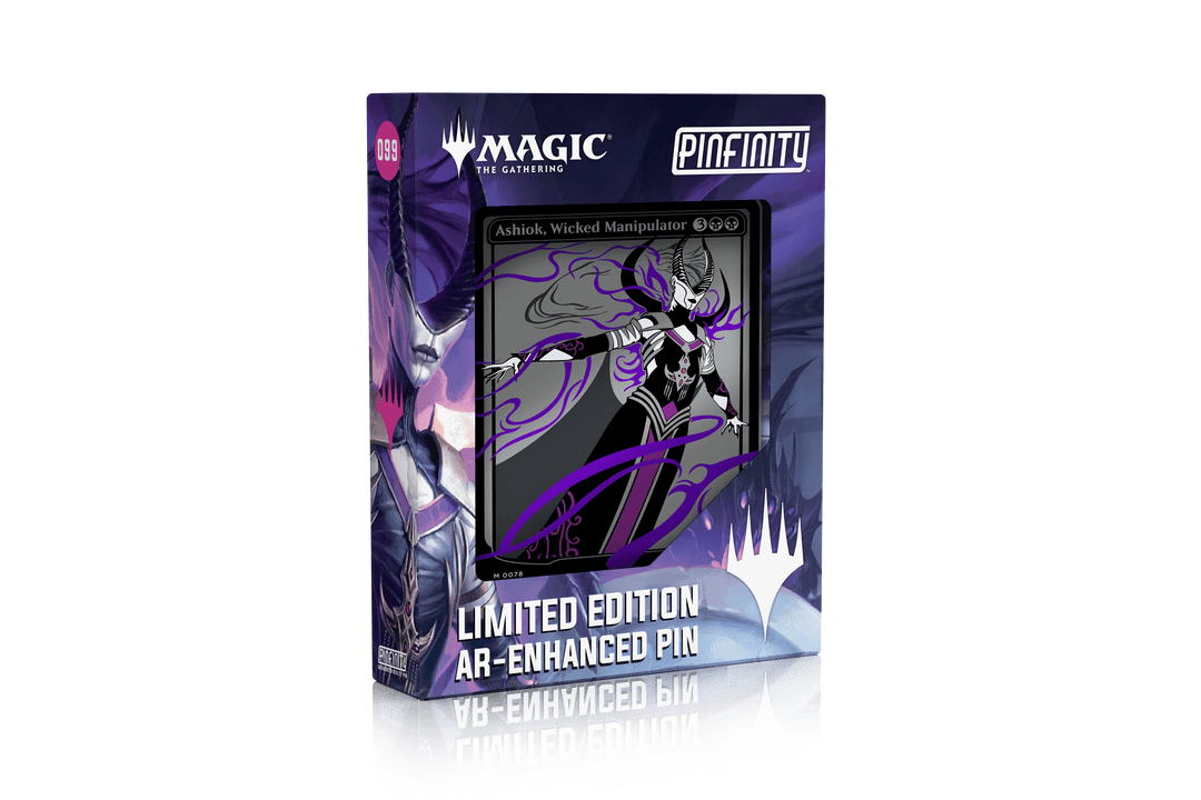 Magic: The Gathering - Ashiok, Wicked Manipulator AR Pin - Pinfinity - Augmented Reality Collectible Pins