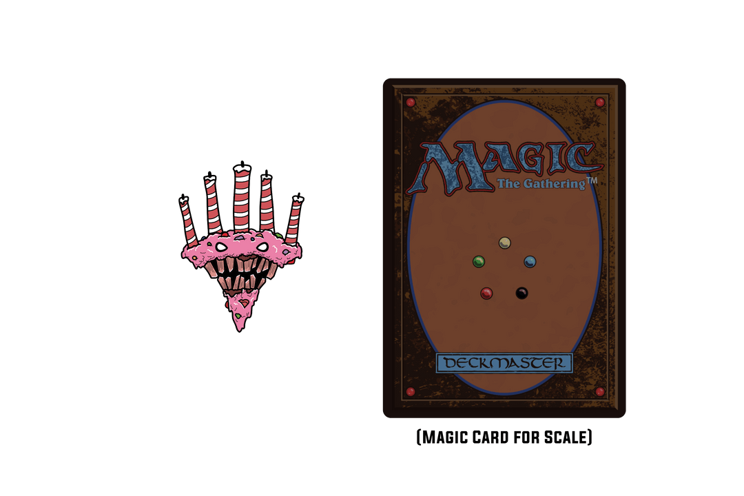 Magic: The Gathering - Devouring Sugarmaw Planeswalker Symbol Pin - Pinfinity - Augmented Reality Collectible Pins