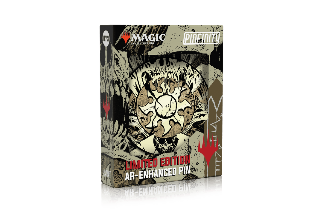 Magic: The Gathering - Infect Plains Pin - Pinfinity - Augmented Reality Collectible Pins